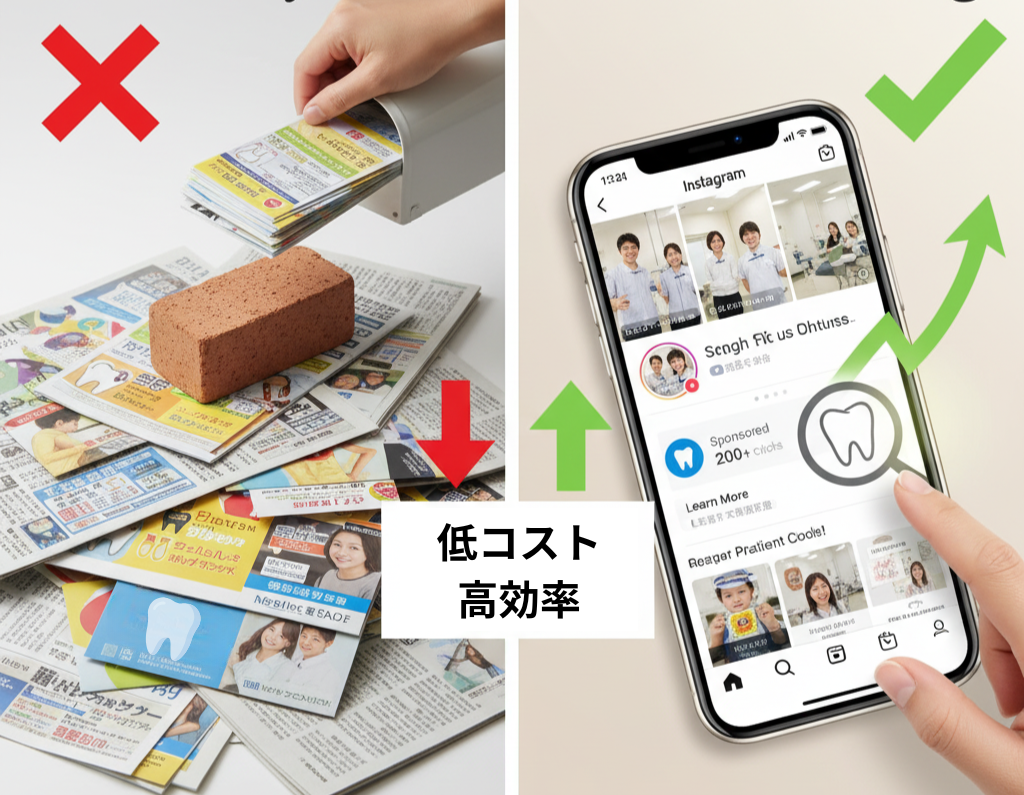 低コストで高効率なInstagramマーケティングのイメージ
