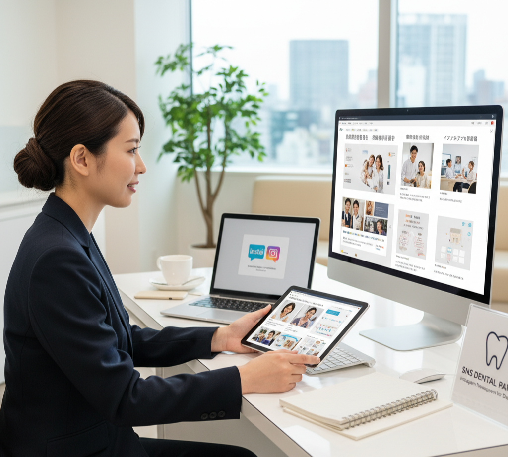 歯科医院のInstagram運用代行による専門的なサポート