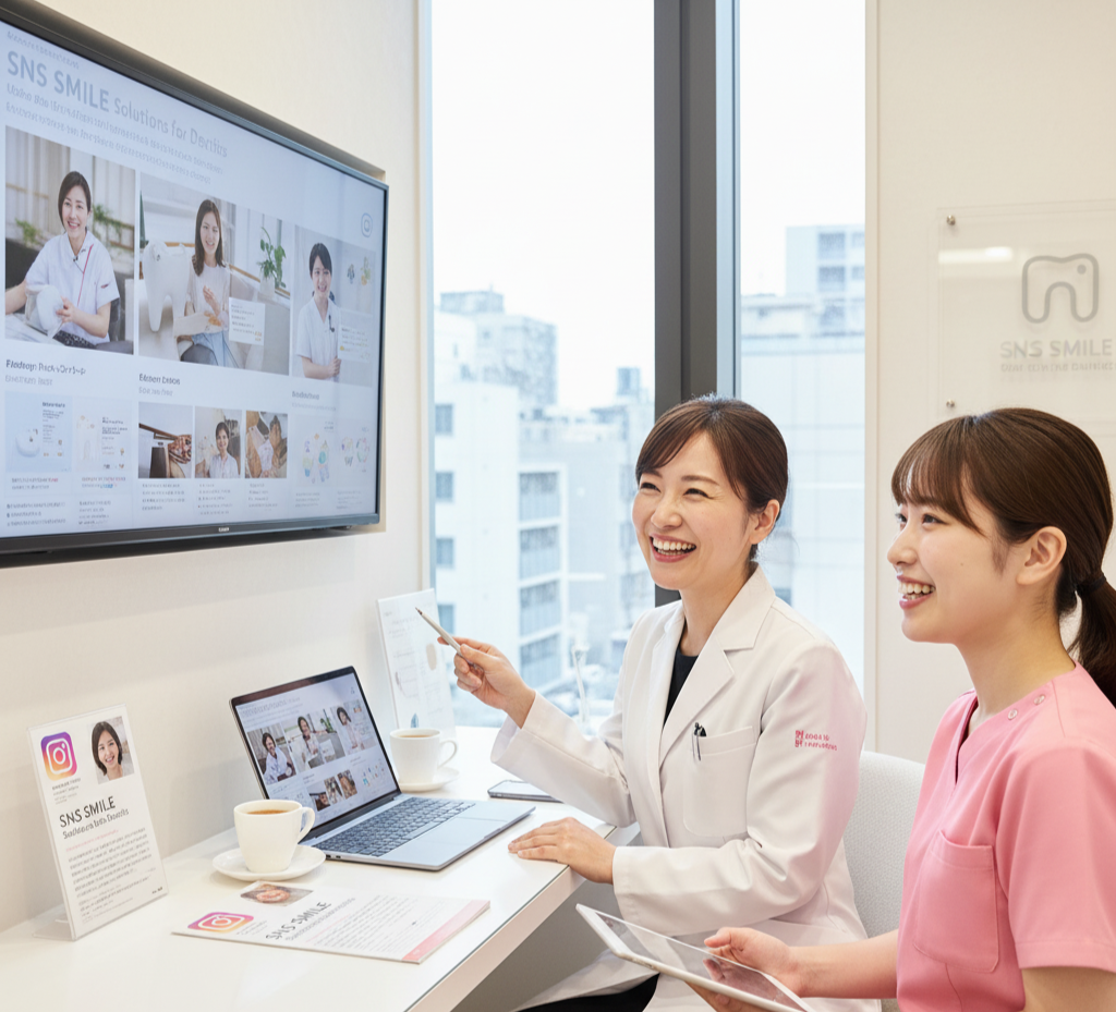 Instagram運用代行サービスの利用を検討する歯科医院