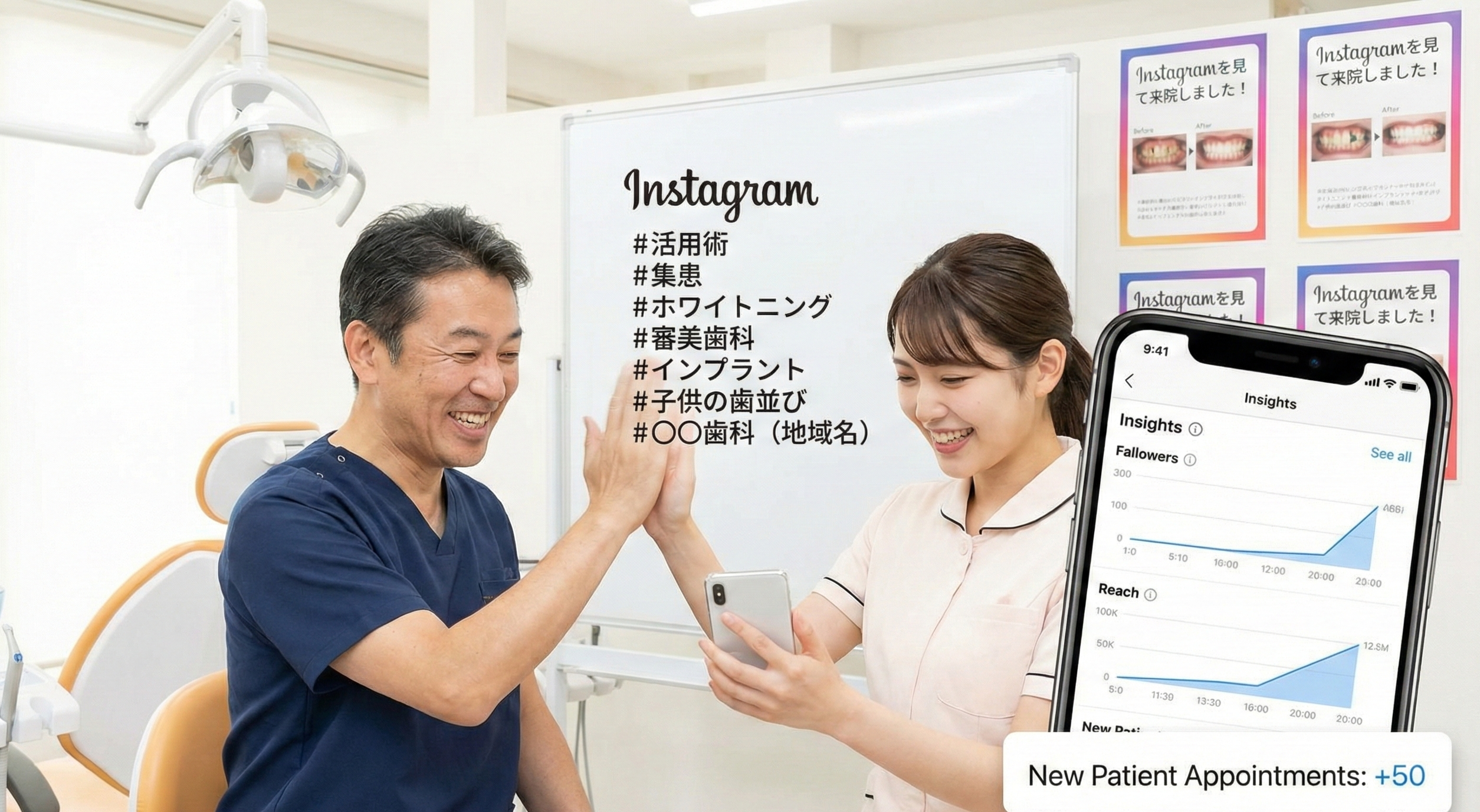 歯科医院Instagramハッシュタグ活用術：集患に繋がる効果的な使い方