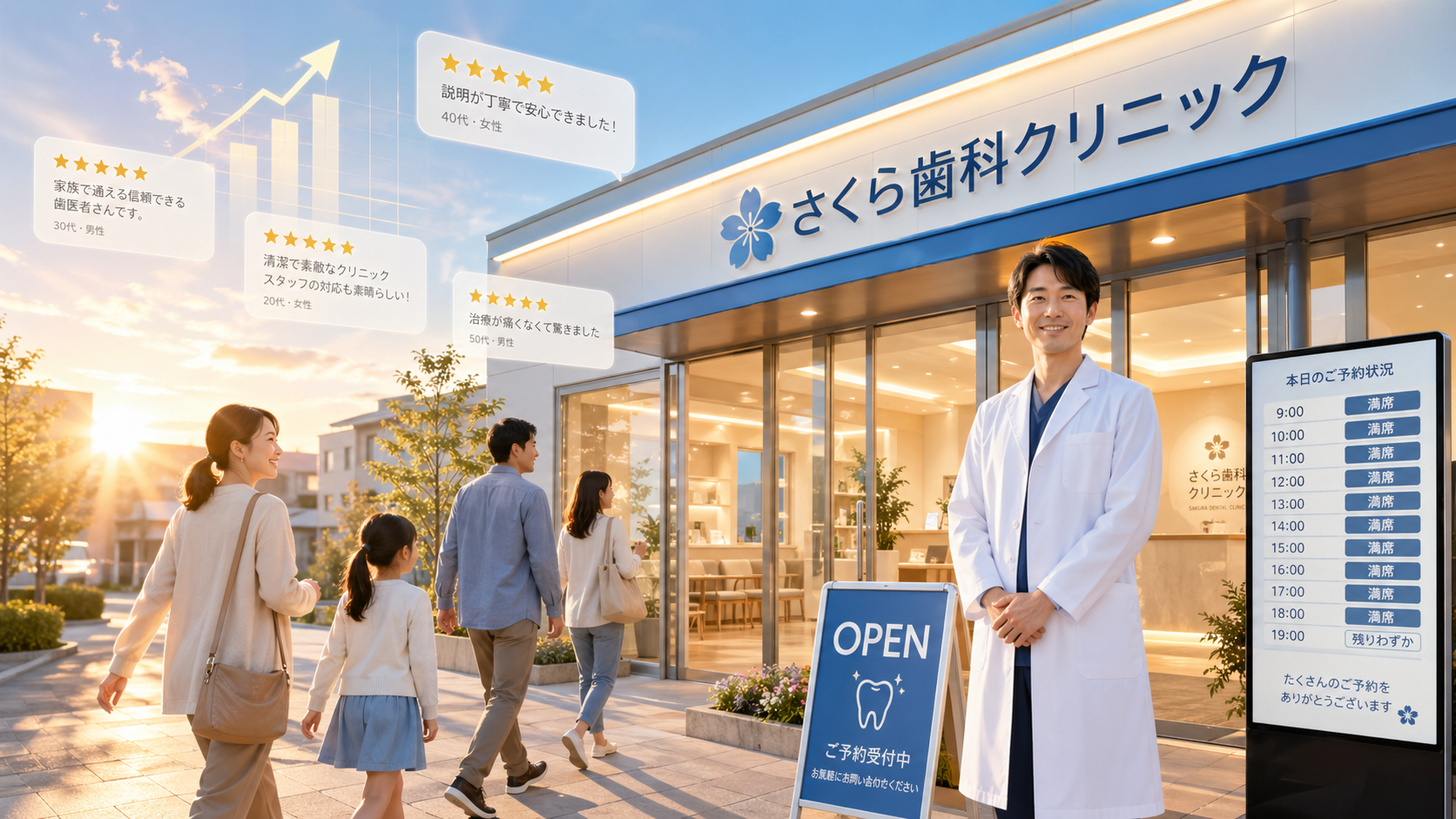 MEO対策成功の秘訣を示すイメージ画像