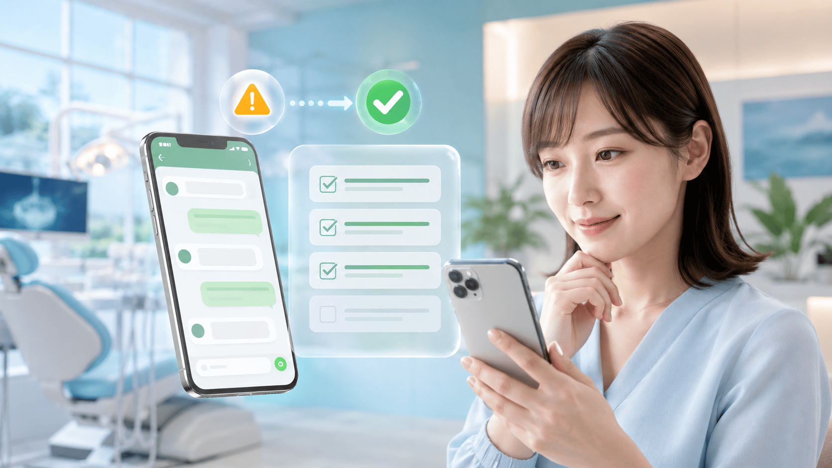 LINE導入のデメリットと対処法をあらわすイメージ画像
