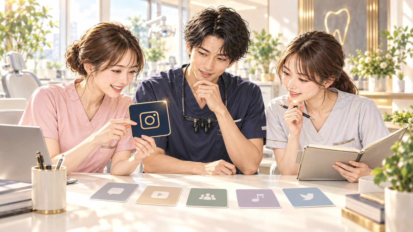 医院のSNSは目的に合う1媒体から始める