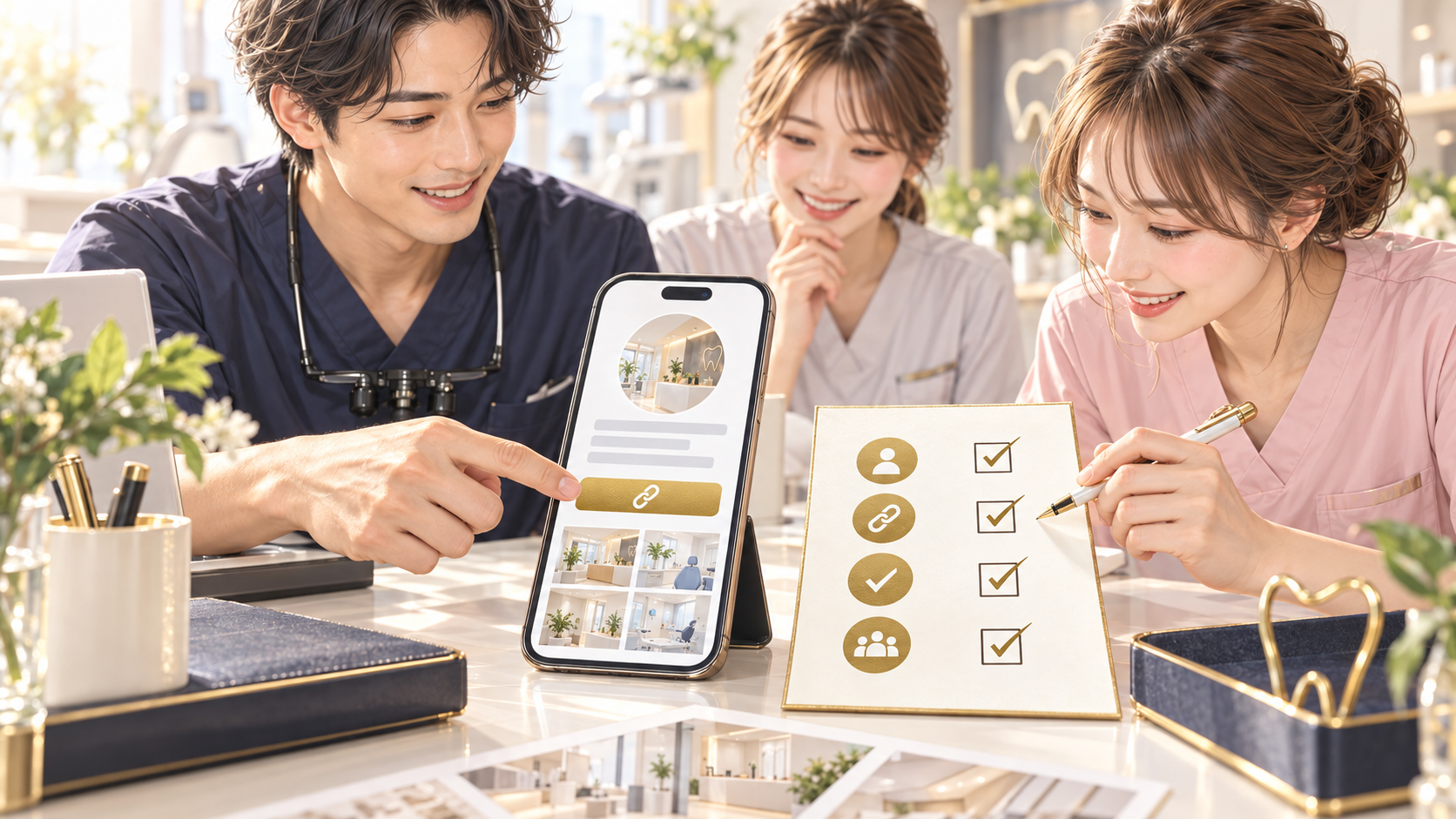 プロフィール・導線・確認体制を整える